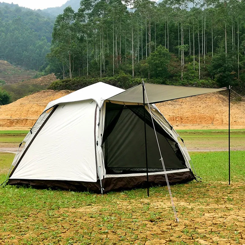 Tent Outdoor Rainproof Portable Folding Automatic Camping Overnight Picnic Beach Tent Sturdy and Durable Camping Tent