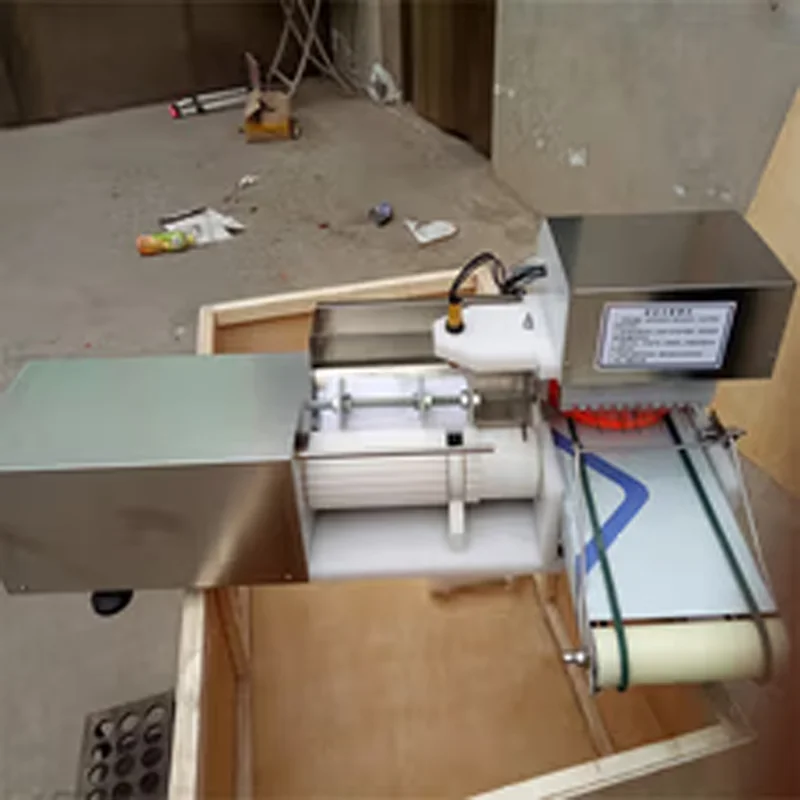 Adjustable Bamboo Stick Diameter Pneumatic Skewer Machine Meat   Skewer Stringing Machine