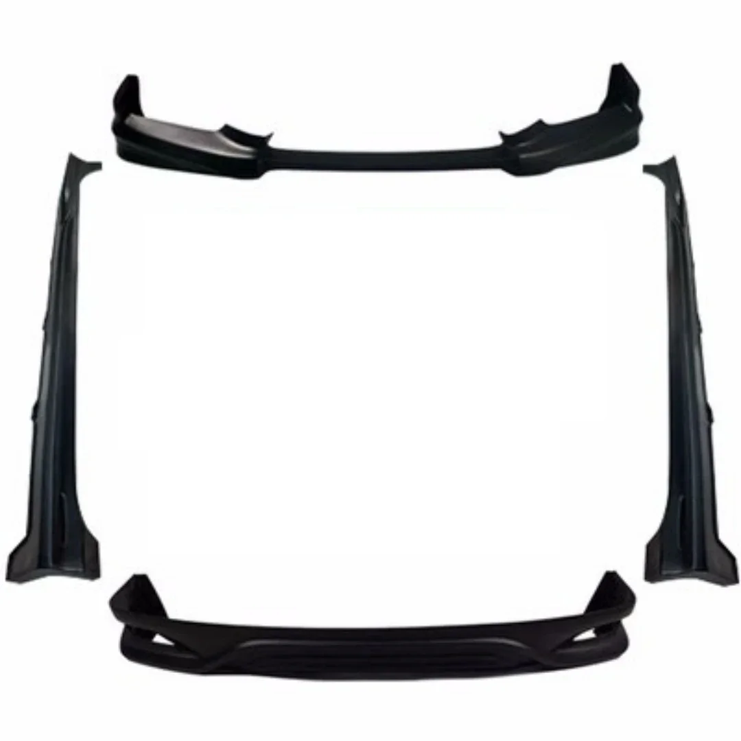 ABS Material Body Kit Front Rear Lip Side Skirt for Honda city 2014-19 upgrade New Style Car Accessories