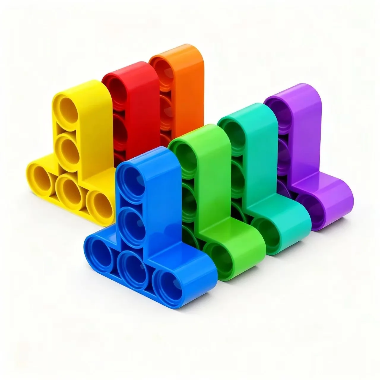 LEGO MOC Building Blocks Accessories 3x3 T-shaped Frame with Holes Monochrome Bulk 670 Compatible with LEGO 60484 - Aliexpress Deal