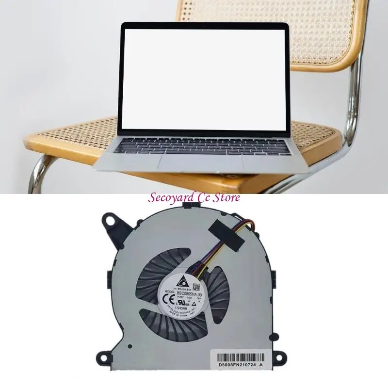 Notebook CPU Cooling Fan Accessories for Intel NUC8I7BEH NUC8 I5 I7 I3 Radiator DC5V 0.6A 4Pin Laptop Cooler Fan