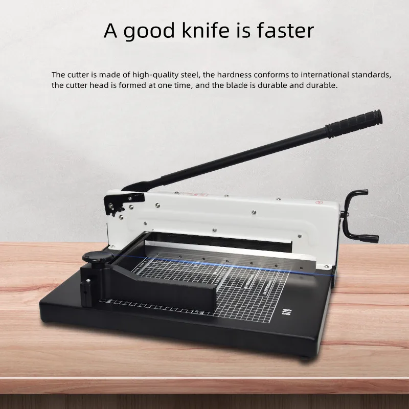 A4(310MM) Manual Paper Cutter large blader a push cardboard 878 thick  photo cutting paper cutter paper pusher