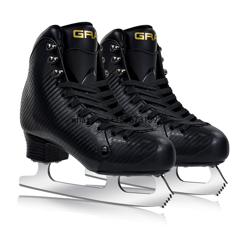 Wholesale  Superfine Super Fiber and Memory Cotton Ice Hockey Skates