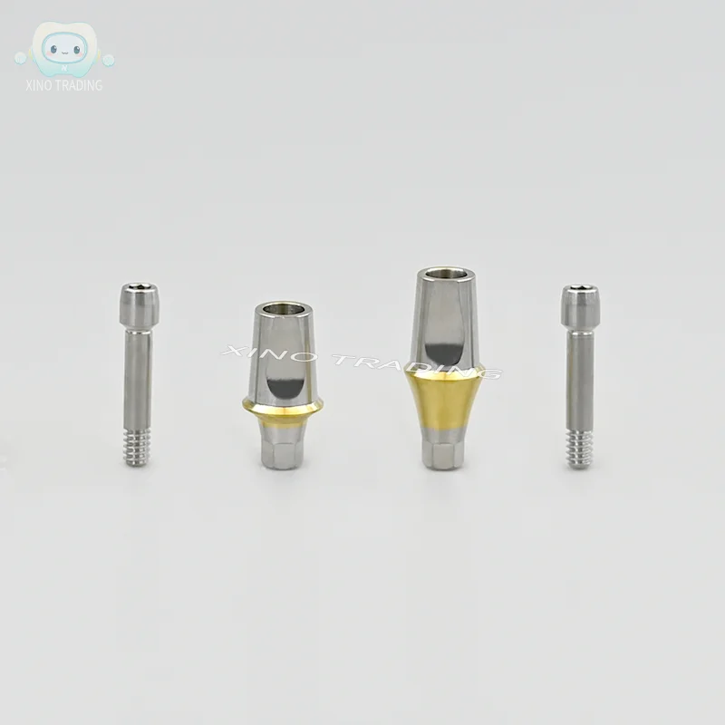 치과 임플란트용 사전 제작된 직선형 어버트먼트 M OSSTEM 시스템 호환 공장 가격 티타늄 소재