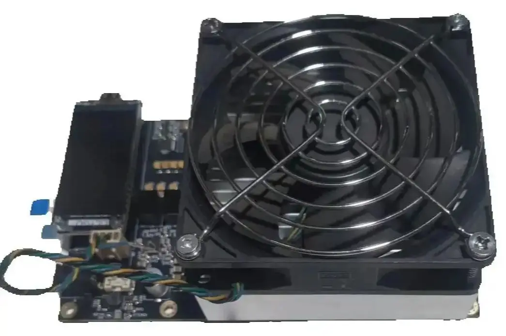 Bitaxe Nerdqaxe + Nerdqaxe Plus 2.5t ذاكرة التعدين بدون محول الطاقة