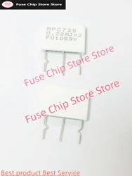 2 adet/grup 100% yeni orijinal MPC725 5W 0.22R + 0.22ΩK seramik çimento direnç olmayan endüktif çimento direnci