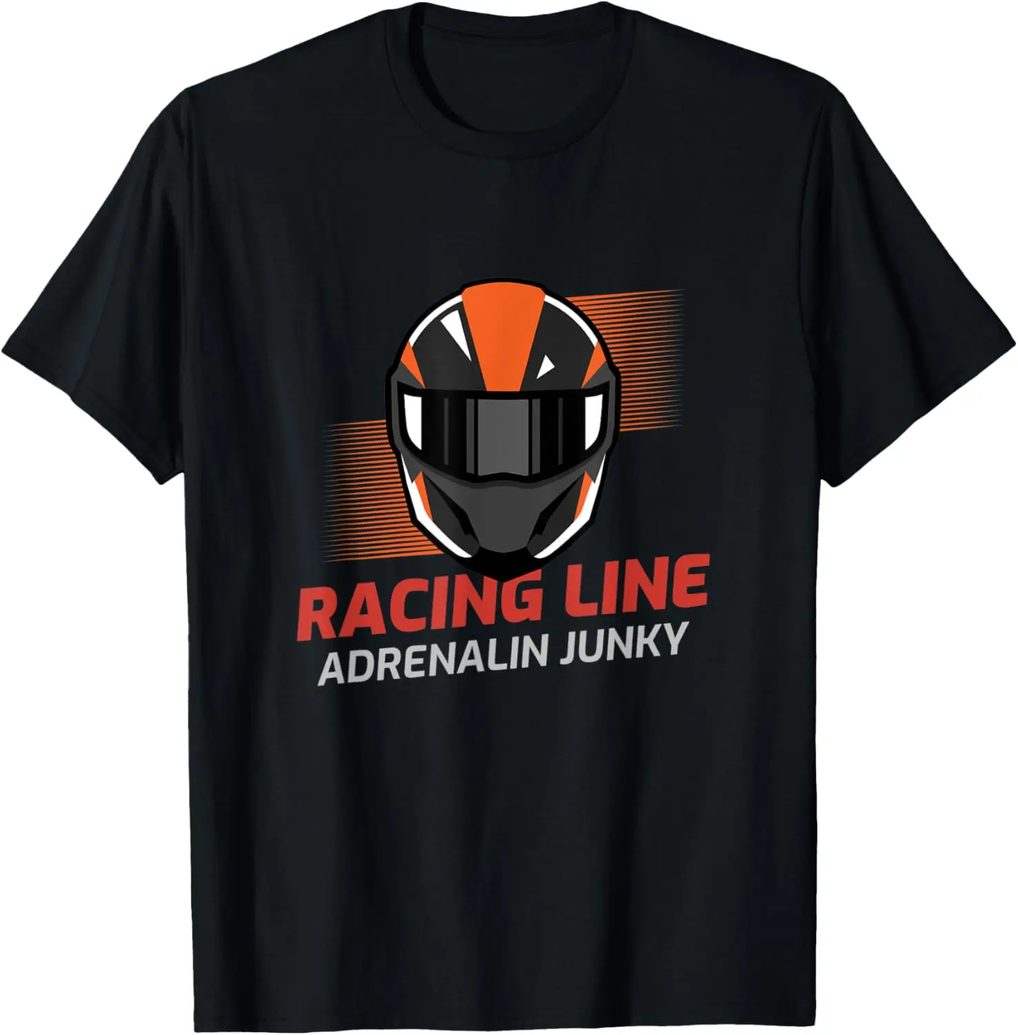 Camiseta de carreras de motos Adrenalin Junky de Grunge Garage