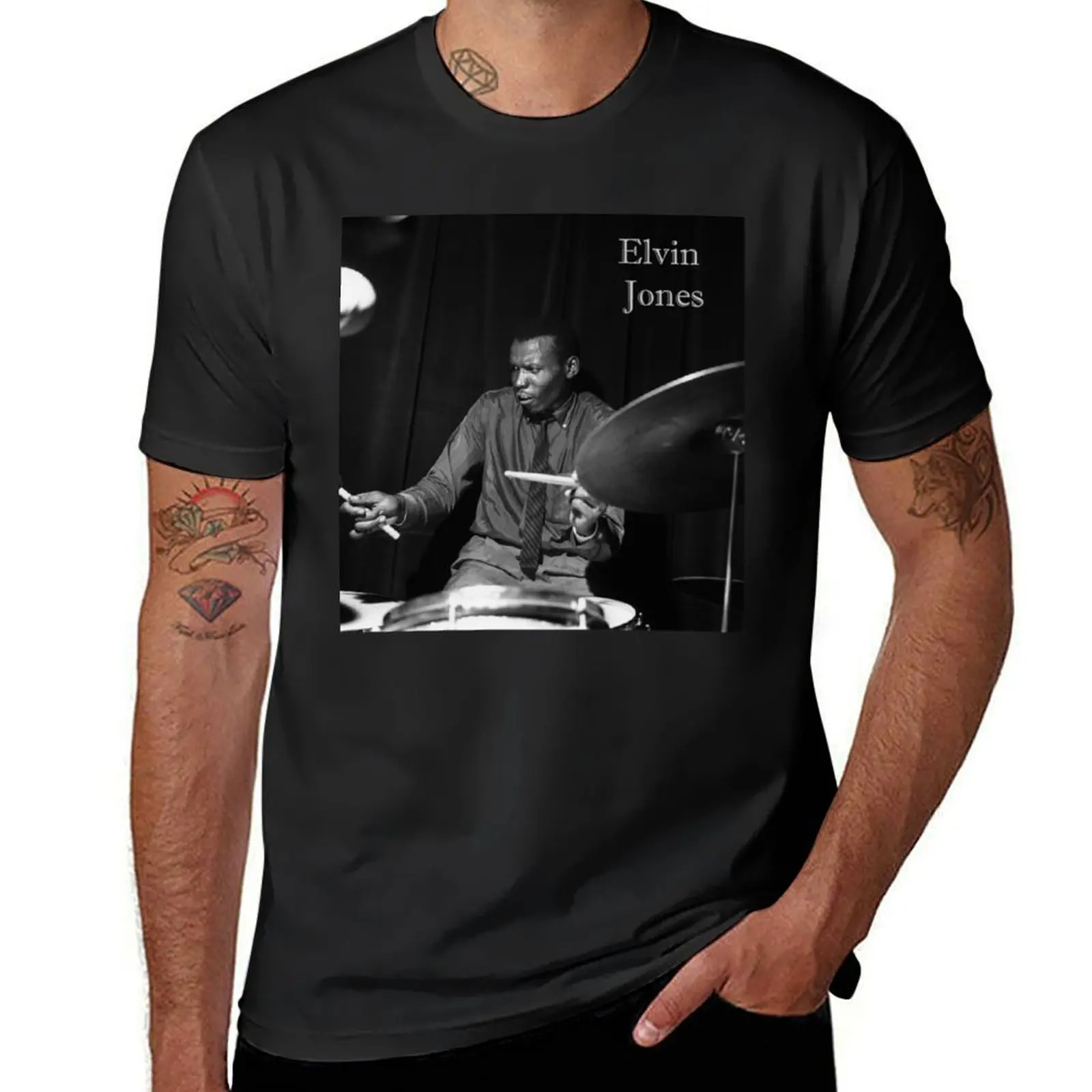 Elvin Jones Classic T-Shirt blacks vintage shirts graphic tees boys whites funny t shirts for men