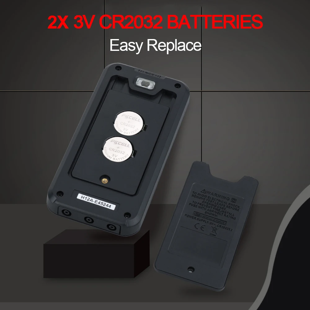 Gvda Digitale Multimeter Ture Rms Ac Dc Ncv Smart Multimetro Tester Ohm Capaciteit Hz Voltage Meter Multitester