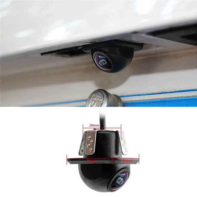 

CCD Fisheye Lens Car Camera Rear View Wide Angle Reversing Backup Camera HD Night Vision Auto Parking Assist