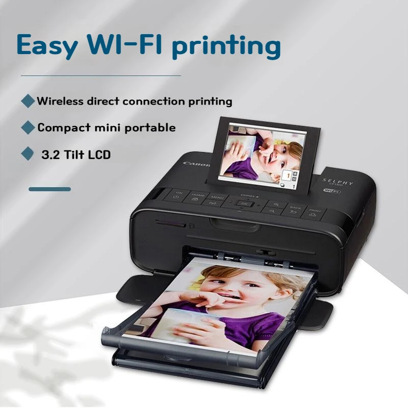 CP1500 Photo Printer ID Photo Mobile Wireless Printer Color Sublimation Printer Portable