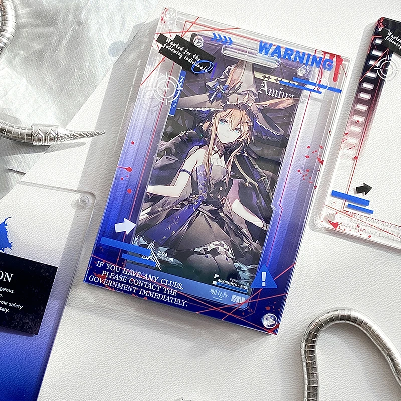 2025 Arknights Pass Through Wanted for Danger Card Sleeve Gu Mei Storage and Display Acrylic Protective Covers Goods Decorate - AliExpress 200000532 2025 Arknights Pass Through Wanted for Danger Card Sleeve Gu Mei Storage and Display Acrylic Protective Covers Goods Decorate - AliExpress 200000532
