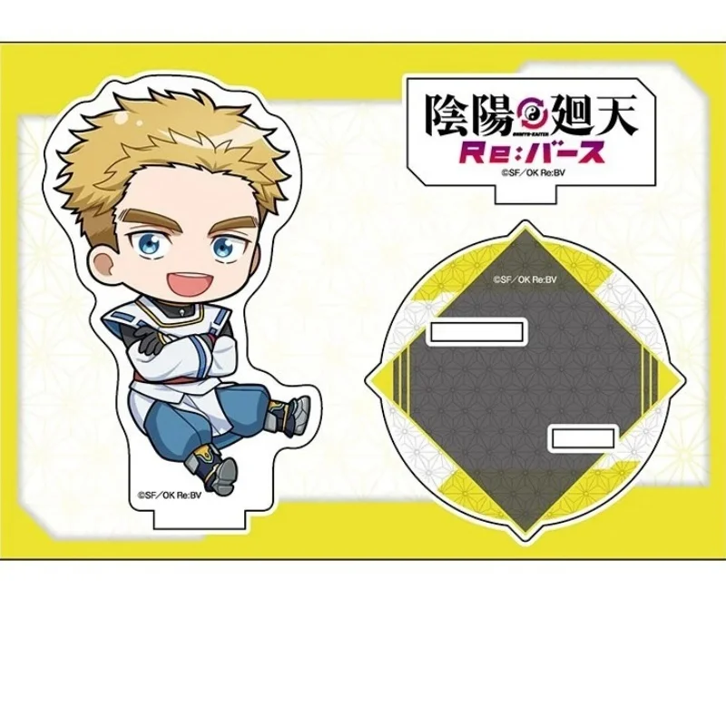Anime Onmyo Kaiten Re Zanka Rudo Enjin  Keychais Acrylic standing sign board Animation Peripheral Props Fans Gift 10cm DeskDeco