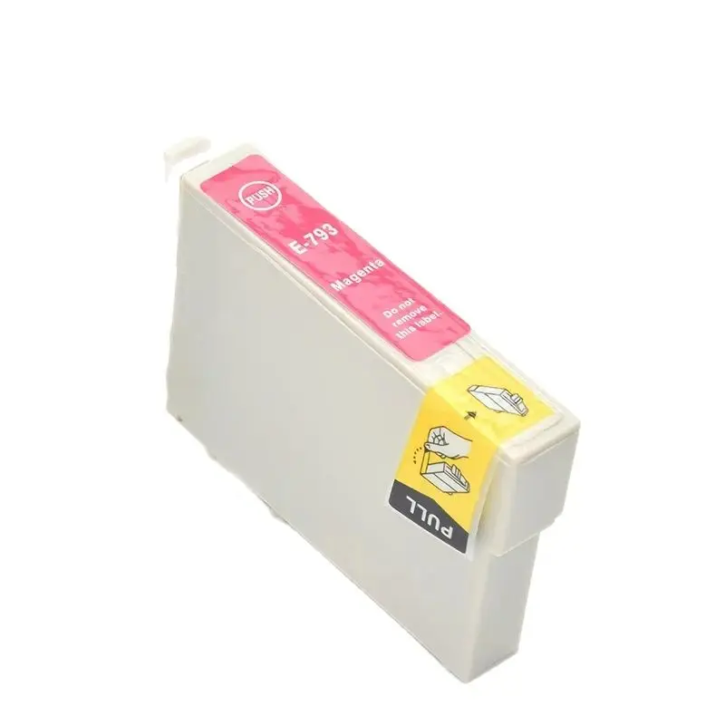 79 T0791 T0791-T0796 خرطوشة حبر نافثة للحبر متوافقة الألوان المميزة للطابعة Epson Stylus Photo 1400 1430