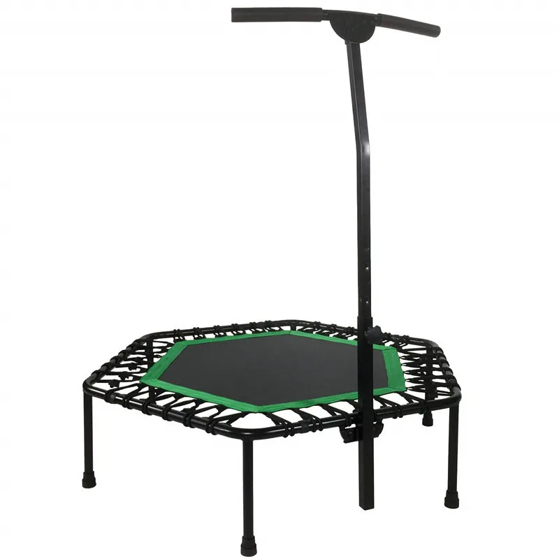 

48inch Fitness Trampoline With Adjustable Handrail Indoor and Outdoor Trampoline