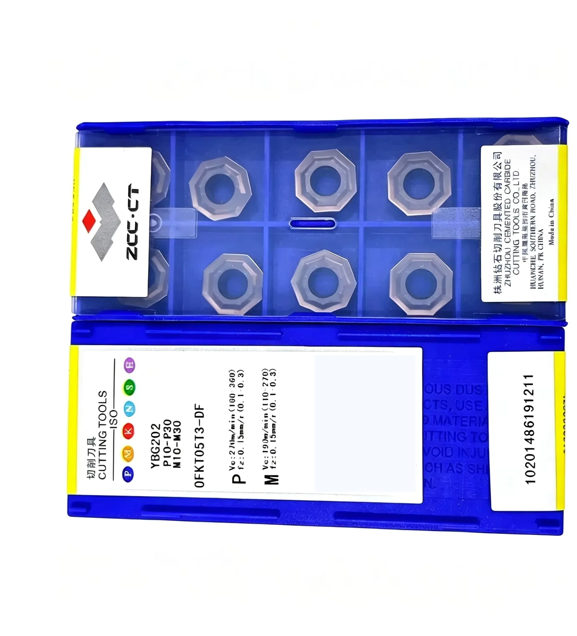 ZCC.CT OFKR0704 OFKT05T3 YD101 YD201 YBG202 YBG205 YBG102 YBG302 YBC301 YBD152 YBM251 Carbide Insert OFKT Inserts