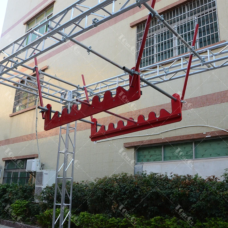 American Ninja Obstacles Equipment Bar Hooper Ninja Warrior Indoor Outdoor Race Obstacle Course