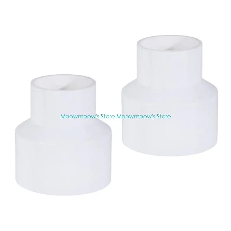 W91A 주방 및 욕실 환기 팬이 작은 덕트로 50mm 팬을위한 커넥터 감소