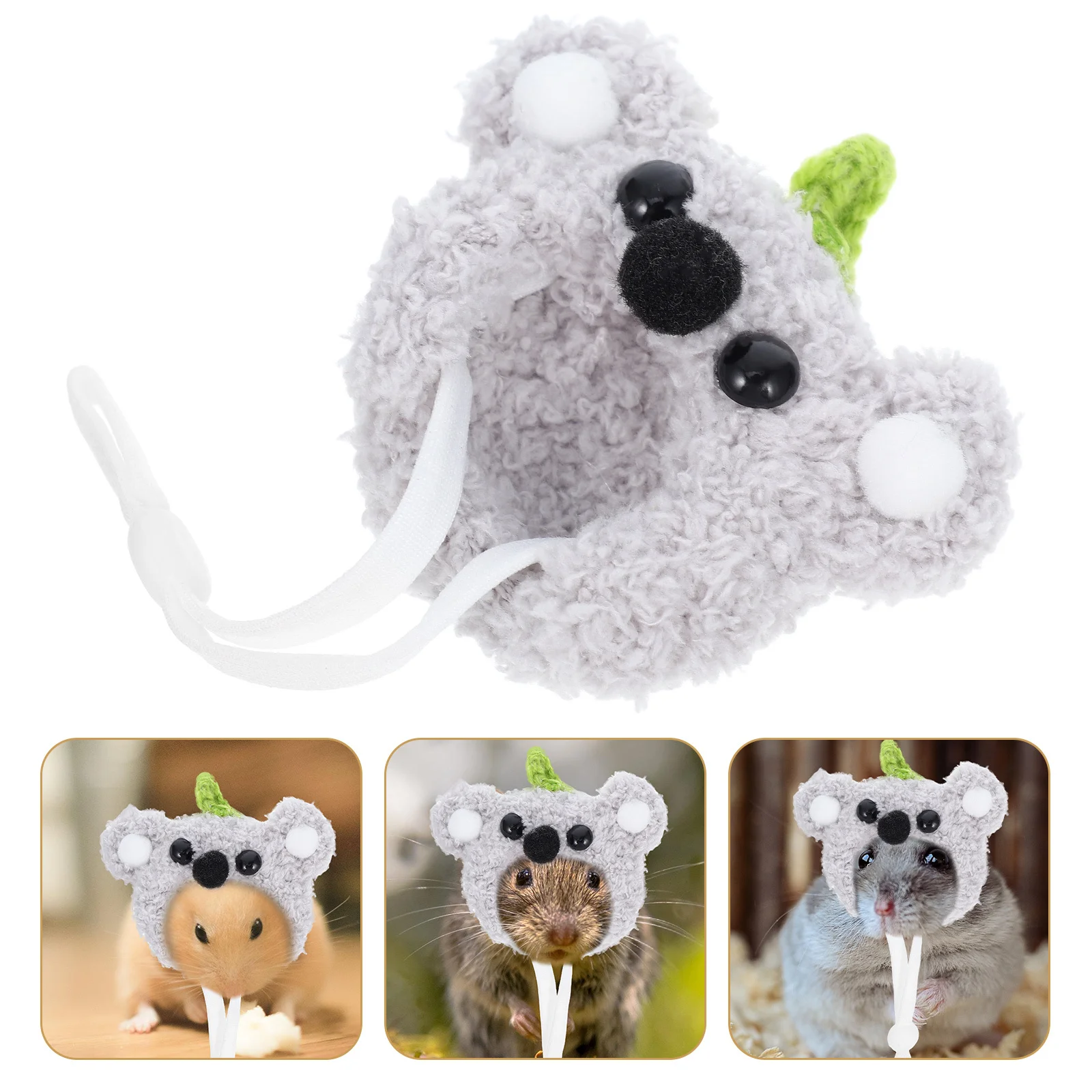 

Adjustable Mini Pet Hat Small Animal Costume Accessory Hamster Guinea Pig Lizard Hedgehog Photo Prop Cute Small Cap