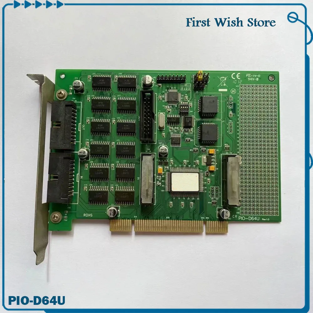 For ICPDAS 64 digital input/output card with 3 16-bit timing/counters PIO-D64U