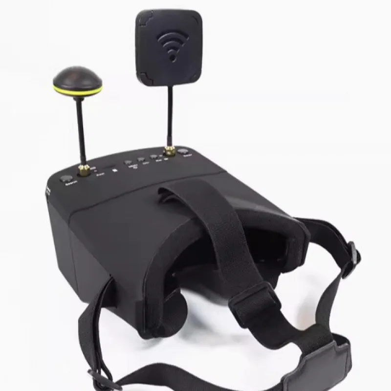 5.8G 40CH FPV crossing machine, dual receiver DVR video glasses 5 inch EV800D automatic frequency search