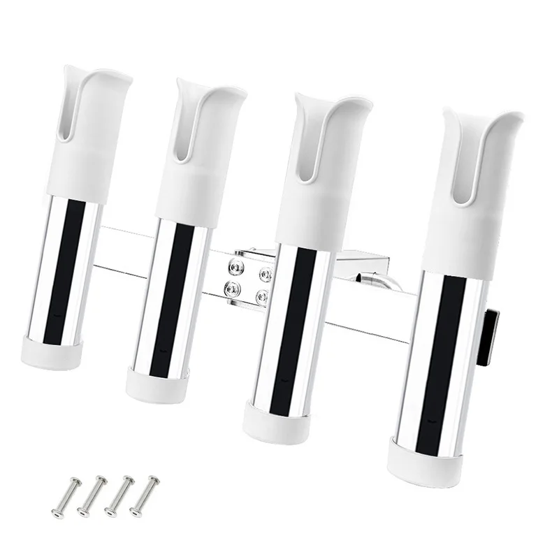 

304 Stainless Steel Trailer Fishing Rod Bracket, Suspended Vehicle Fishing Rod Holder, Fishing Holder, Insert Barrel