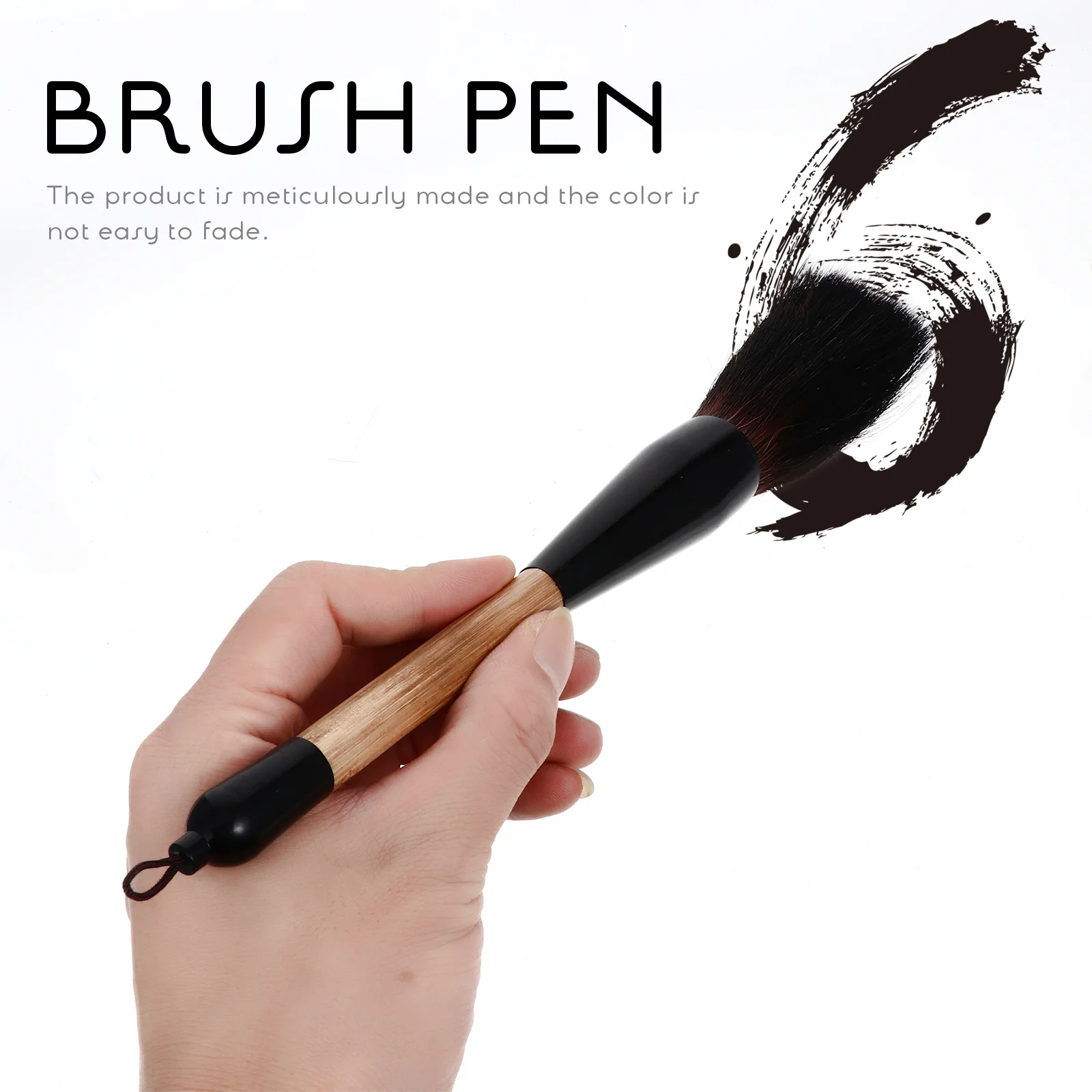 

2pcs Chinese Calligraphy Brush Pen For Painting Writing, Oil Painting Brush, Chinese Writing Brush, Calligraphy Pen, Art