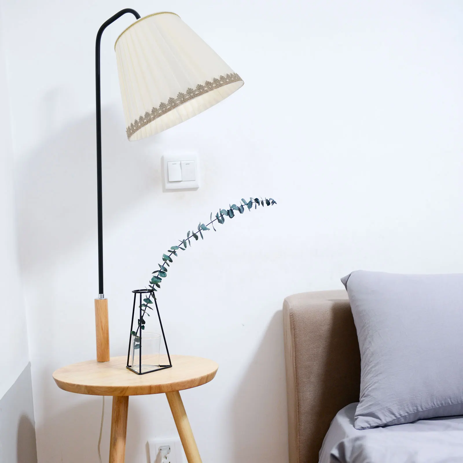 

Cylindrical Fabric Lamp Shade Table Lamps Living Room Pendant Light Cover Cloth Ch Shades Small Navy Floor Wall Ceiling