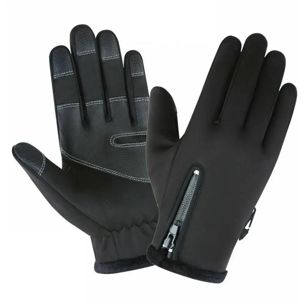 

Windproof Men Women Touch Screen Mitten Cycling Gloves Winter Warm Gloves Ski Gloves