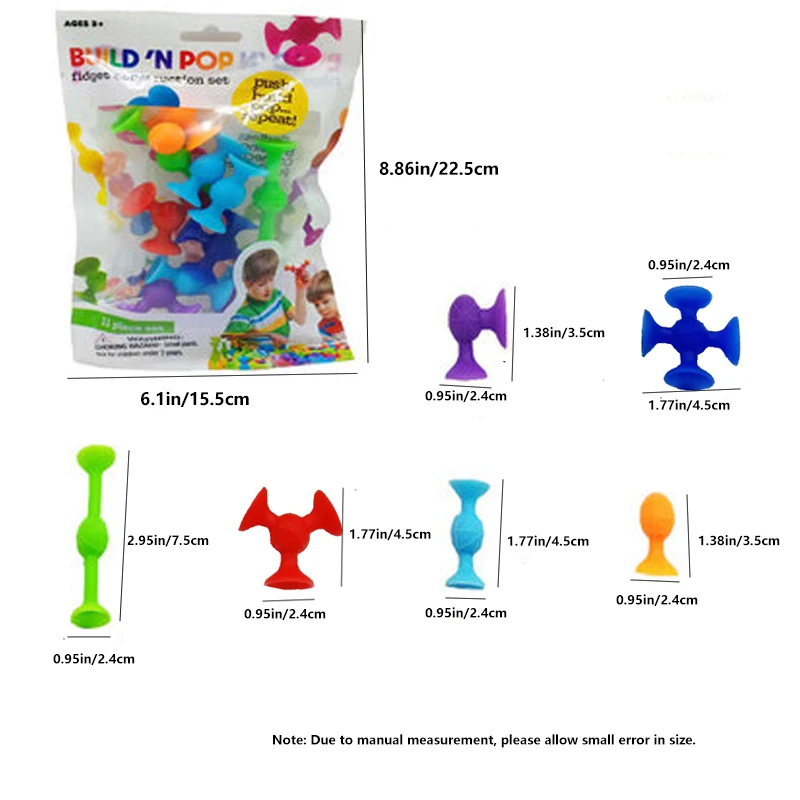 Zuignapspeelgoed, Soft Throw Darts Set, Bouwstenen Pop Sucker Speelgoed, Fidget Speelgoed voor kinderen, Ouder-kind Interactief spel