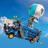 77073 Disney Battle Bus Bricks Building Blocks Set Compatible Game Model 954pcs Fortnite Vehicle Christmas Gifts for Kid Boy Toy