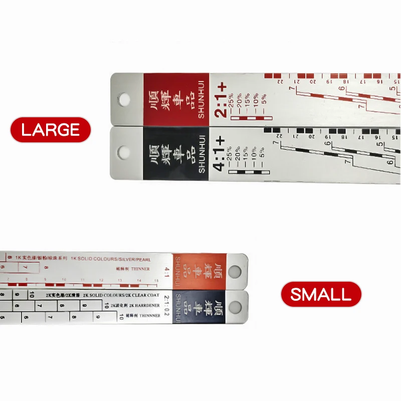 Paint Ratio Ruler Paint Mixing Ruler Paint Mixing Ruler Dipstick Scale Ruler Paint Mixing Tool Ruler Paint Tool