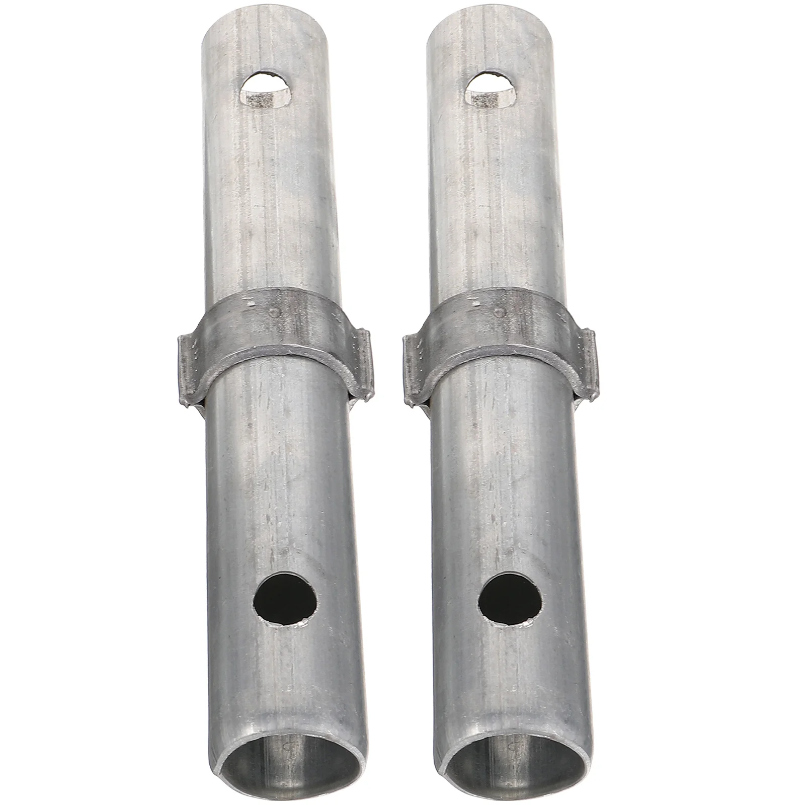 

2 Pcs Galvanized Scaffolding Joint Locking Pin with Collar Wrought Iron Coupling