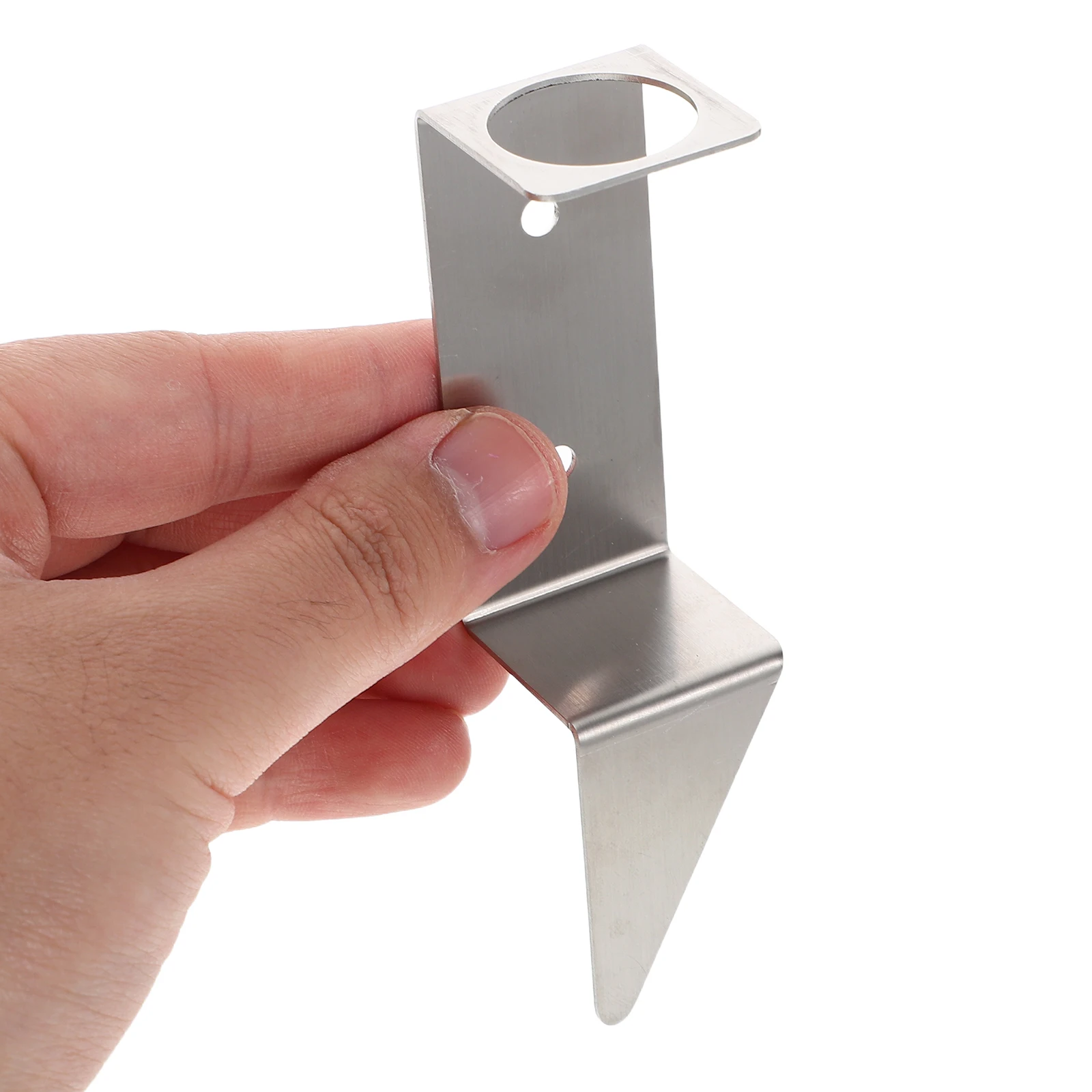 

1pcs Rain Gauge Bracket Universal Stainless Steel Ground Insert Easy Installation Compatible Glass Various Materials Weather