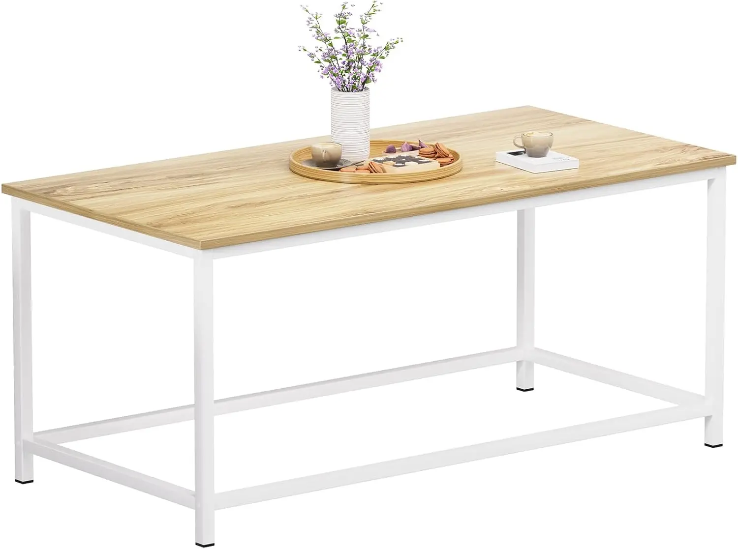 

Coffee Table Simple Modern Coffee Tables Open Design Rectangular Minimalist Center Table for Living Room Home Office