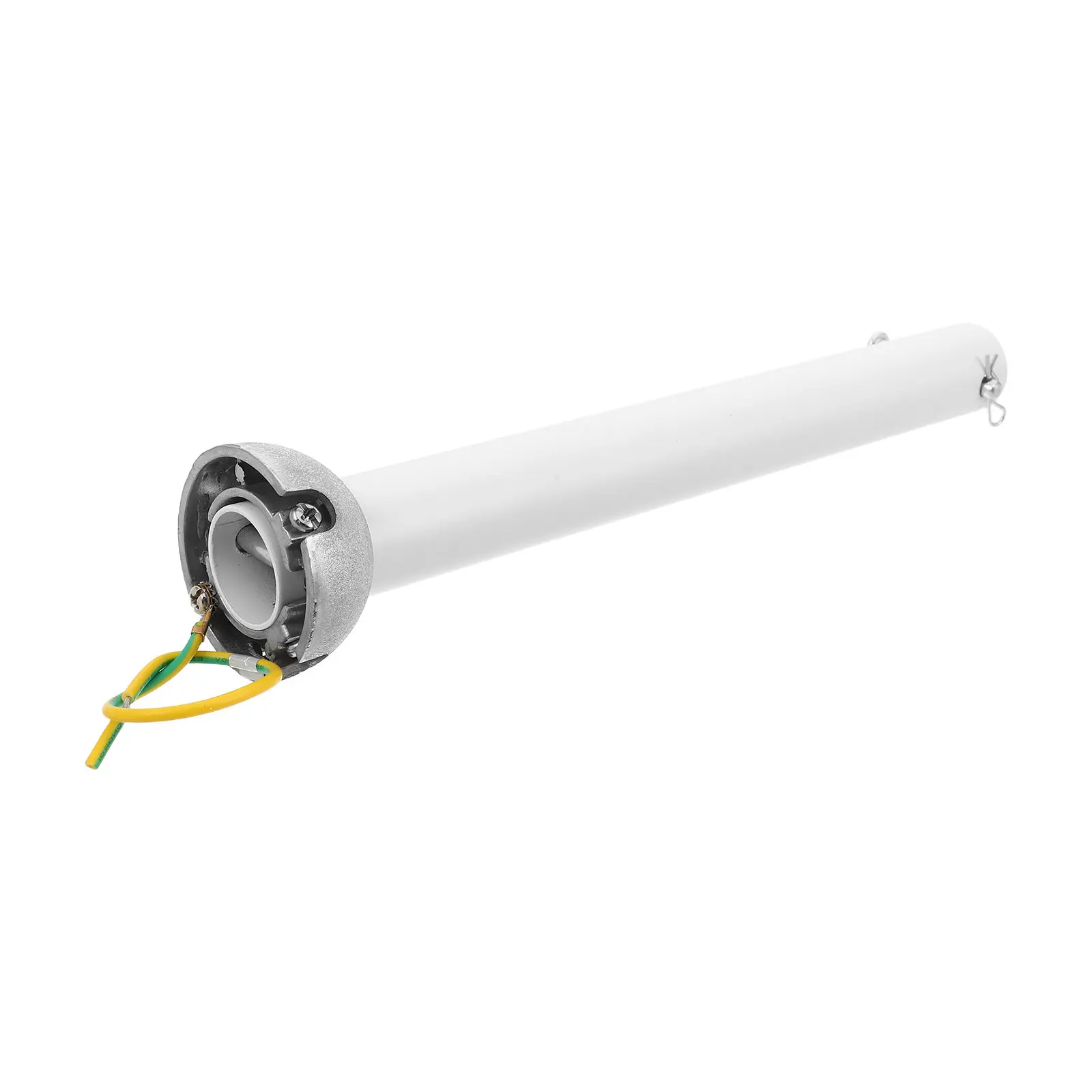White Ceiling Fan Extension Rod 10 Long 1 Diameter Universal Downrod for High Ceilings Invisible Fixed Connection Fan Support