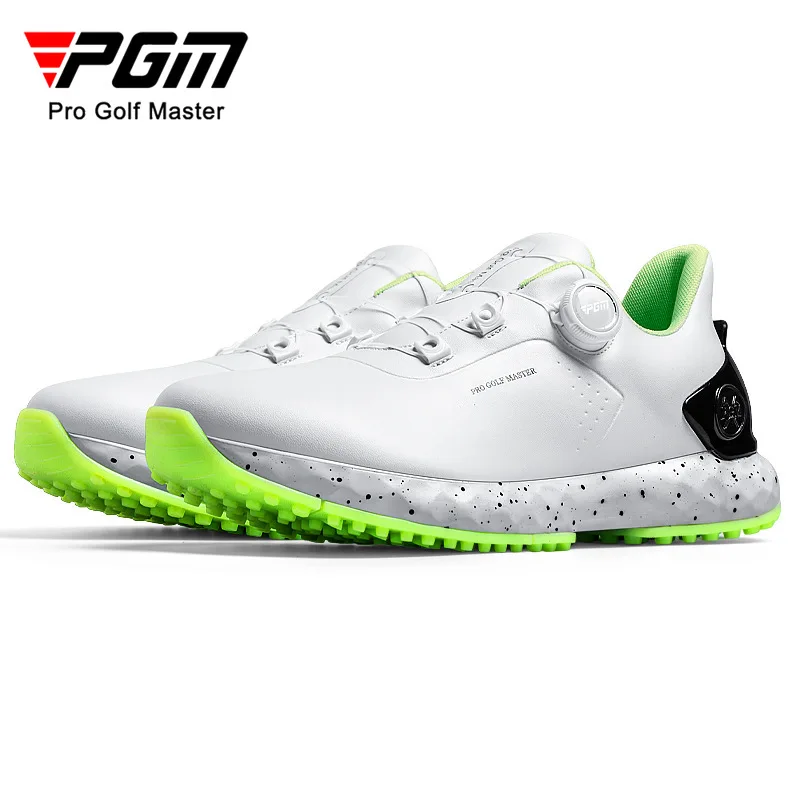 

PGM Men Golf Shoes Shock-absorbing Knob Shoelaces Waterproof Sports Sneakers XZ441