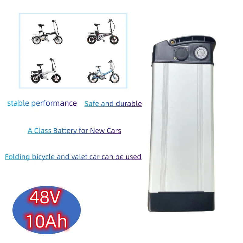 Haiba 48V Lithium ion Ebike Bicycle Battery Pack 10Ah For MiFa CMACEWHEEL GW20 750W Folding Bike