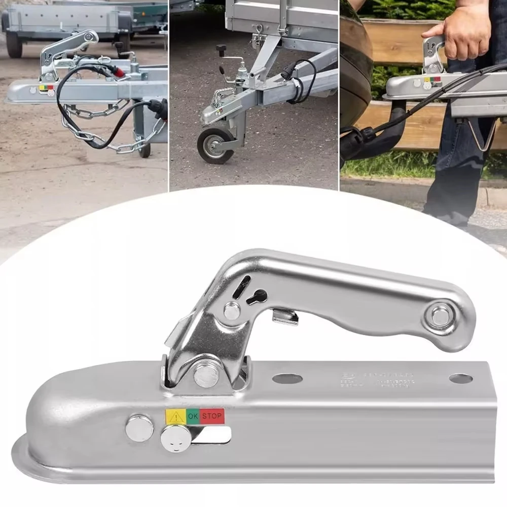 

Универсальная муфта прицепа, сцепное устройство, защита головки буксирного шара, разъем прицепа до 750 кг для автофургонов, лодок, грузовиков, караванов, прицепов, кемперов