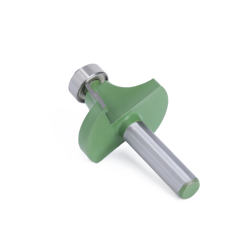 LAVIE 1pc 8mm Rounded Corner Router Bit With Bearing For Wood Woodworking Tool Milling Cutter MC02022