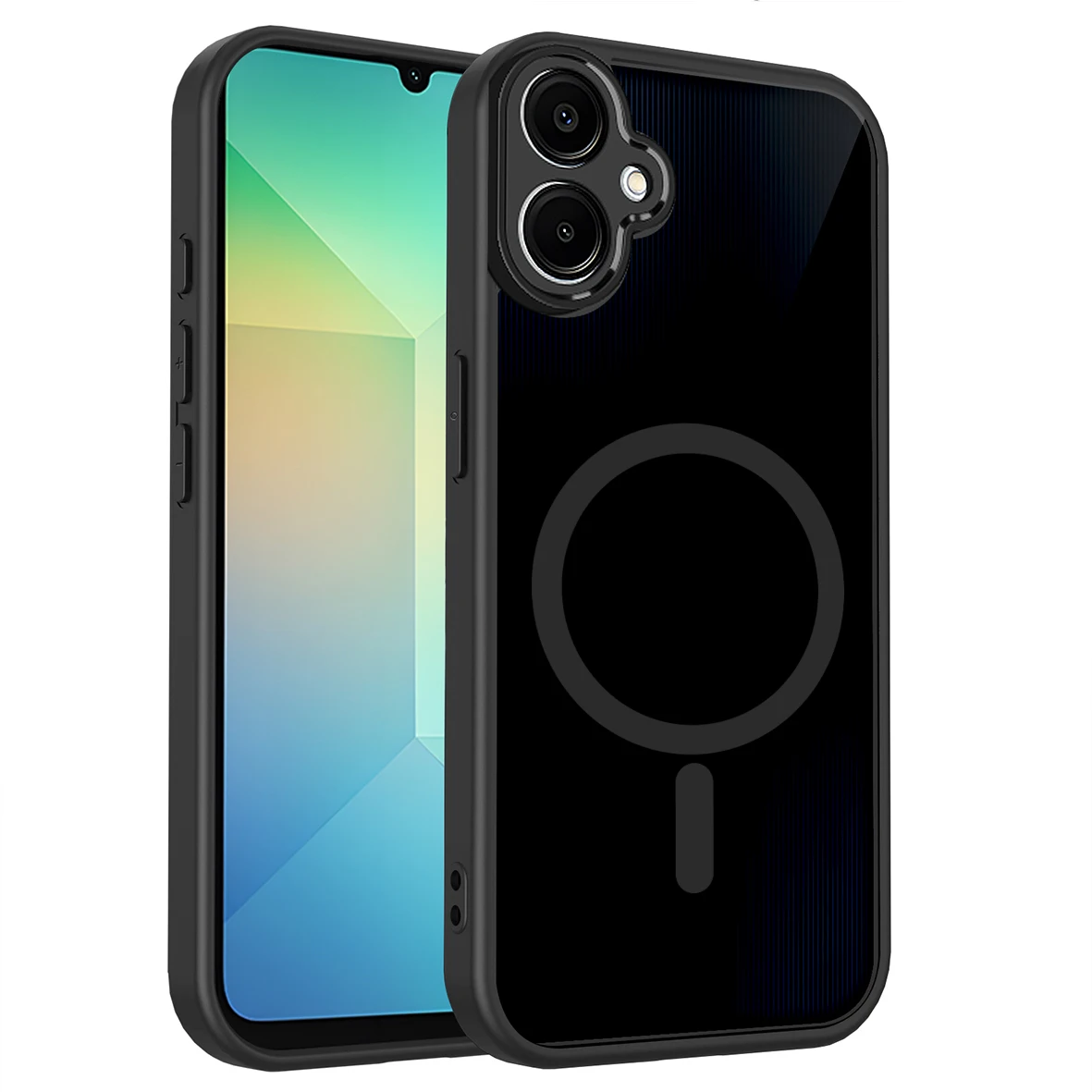 Matte Magnetic Wireless Charge Case For Samsung Galaxy A27 A57 A37 A17 A07 A06 A16 A26 A36 A56 A05 A15 A35 Shockproof Back Cover