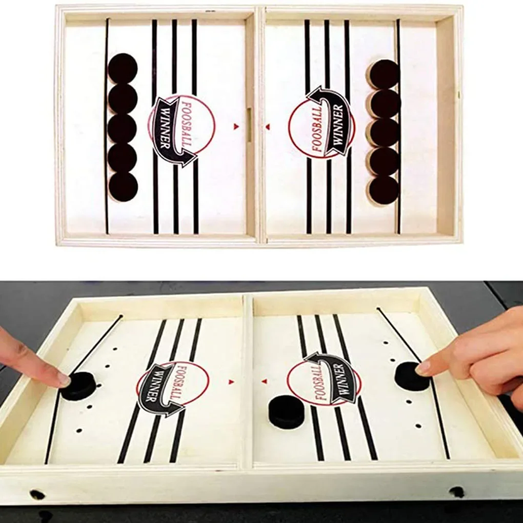 

Foosball Winner Games Table Hockey Game Catapult Chess Parent-child Interactive Toy Fast Sling Puck Board Game Toys For Children