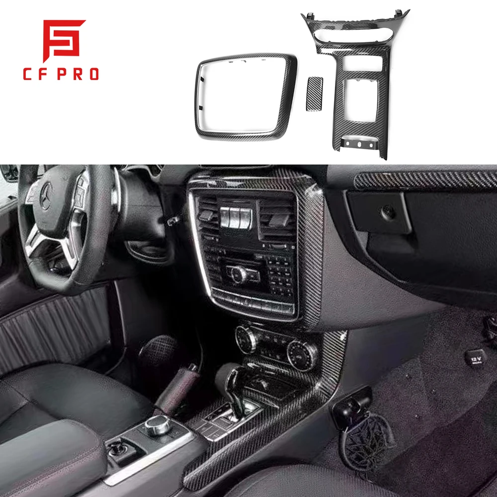 

Customize Car Interior Accessories Products Upgrade Center Console Interior Cover Kit For Mercedes-Benz G Class W463 AMG