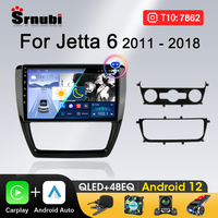 Srnubi For Volkswagen VW Sagitar Jetta 6 Bora 2011 - 2018 Android 12 Car Radio Multimedia Player GPS 4G Carplay Stereo Head Unit