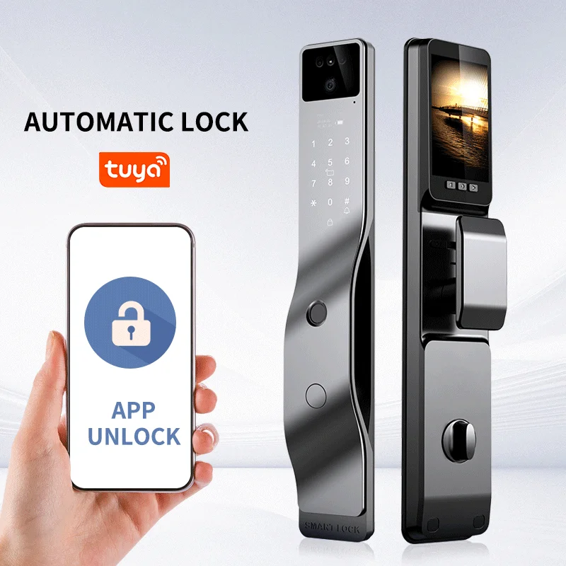 Smart Door Lock for Hotels Recognition Smart Door Camera Lock for Gate Smart Door Lock
