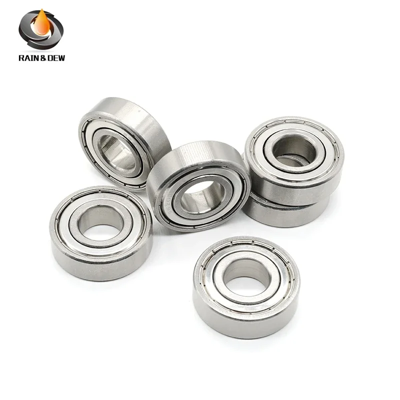 S6203ZZ Bearing 17*40*12 mm ABEC-7 ( 4 PCS ) For Motorcycles Engine Crankshaft S6203 ZZ Ball Bearings