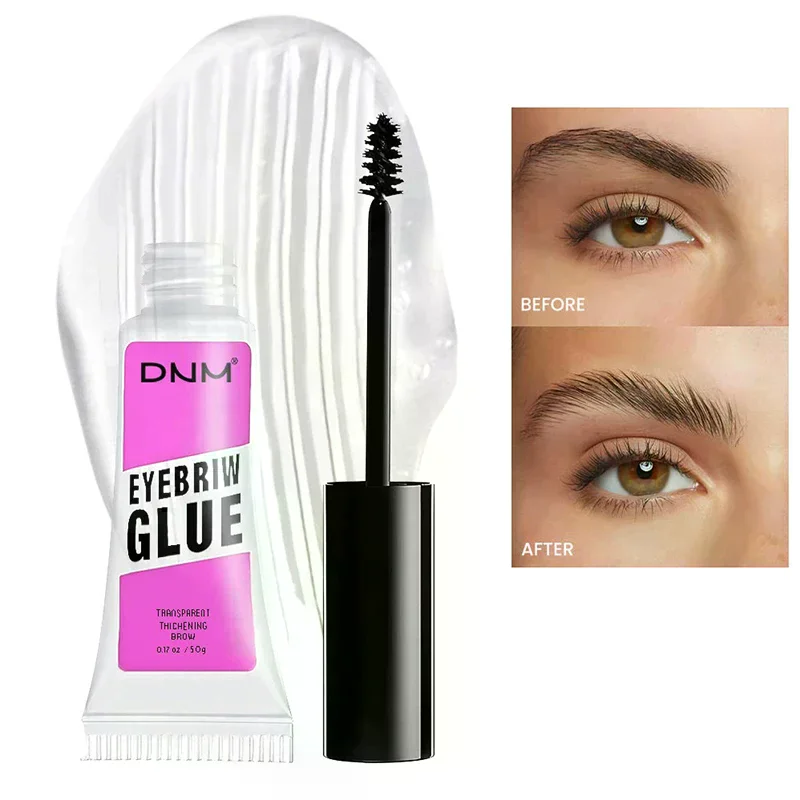 Transparent Eyebrow Styling Gel Waterproof 3D Quick-drying Makeup Eyebrow Sculpt Natural Wild Brow Setting Gel Wax Cosmetics