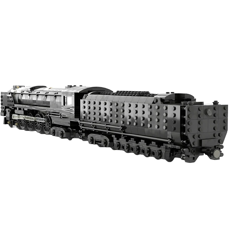 1579 ชิ้น ชุดประกอบรถไฟแบบโมดูลาร์ MOC ของเล่นเสริมสร้างพัฒนาการ ดีไซน์สร้างสรรค์ ของเล่น DIY สำหรับเด็ก ของขวัญคริสต์มาส