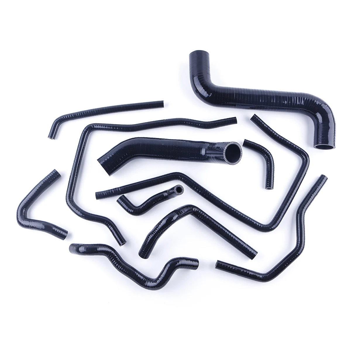 11PCS Silicone Radiator Coolant Hose for 2000-2007 Subaru WRX STI GDA GDB EJ20 - Performance Radiator Hose Upgrade