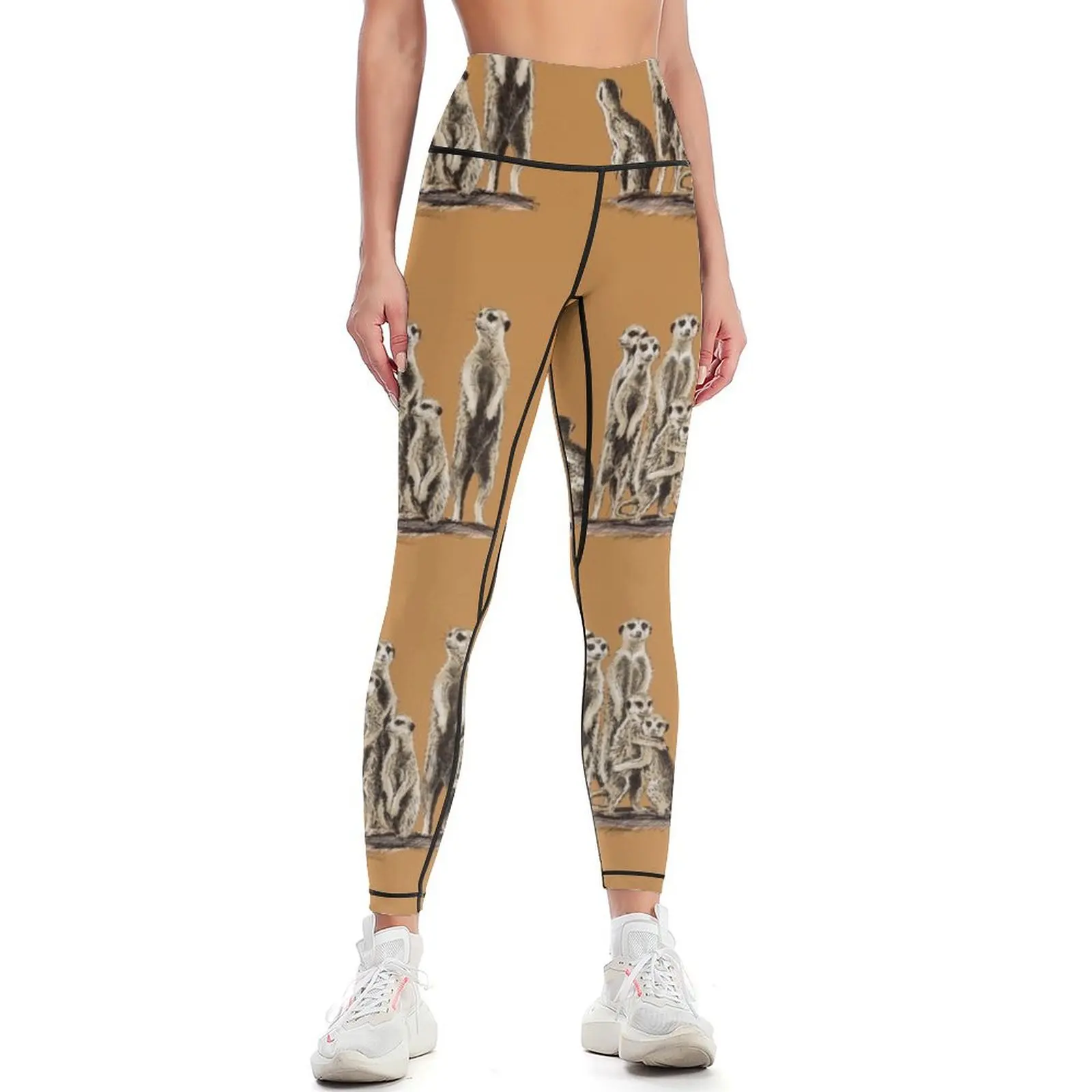 

meerkat Leggings Legging sport Women's trousers sport set Women sports Womens Leggings